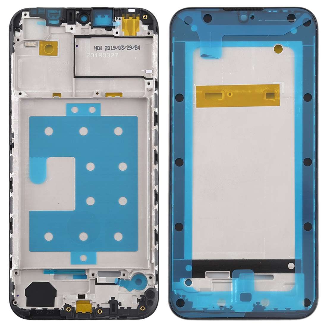 Front Housing LCD Frame Bezel Plate for Huawei Y5 (2019)(Black)