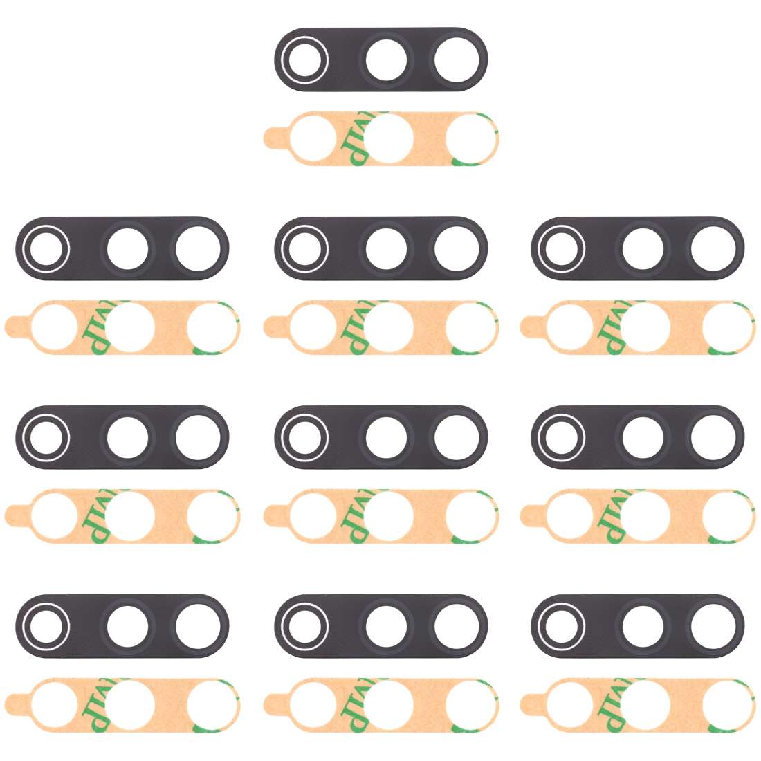 10 PCS Back Camera Lens for Xiaomi Redmi Note 8 Pro