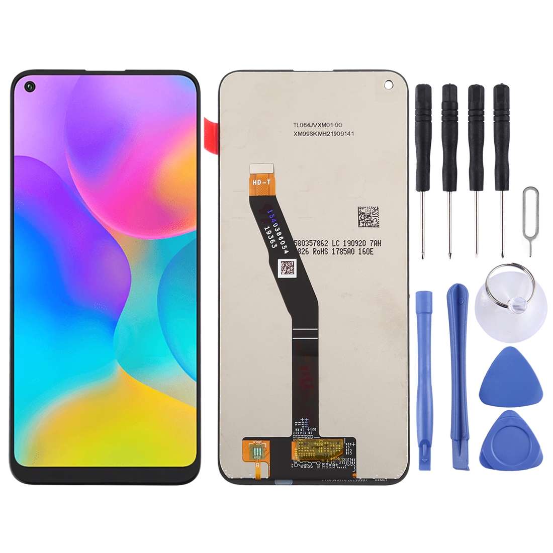 OEM LCD Screen for Huawei Honor Play 3 with Digitizer Full Assembly(Black)