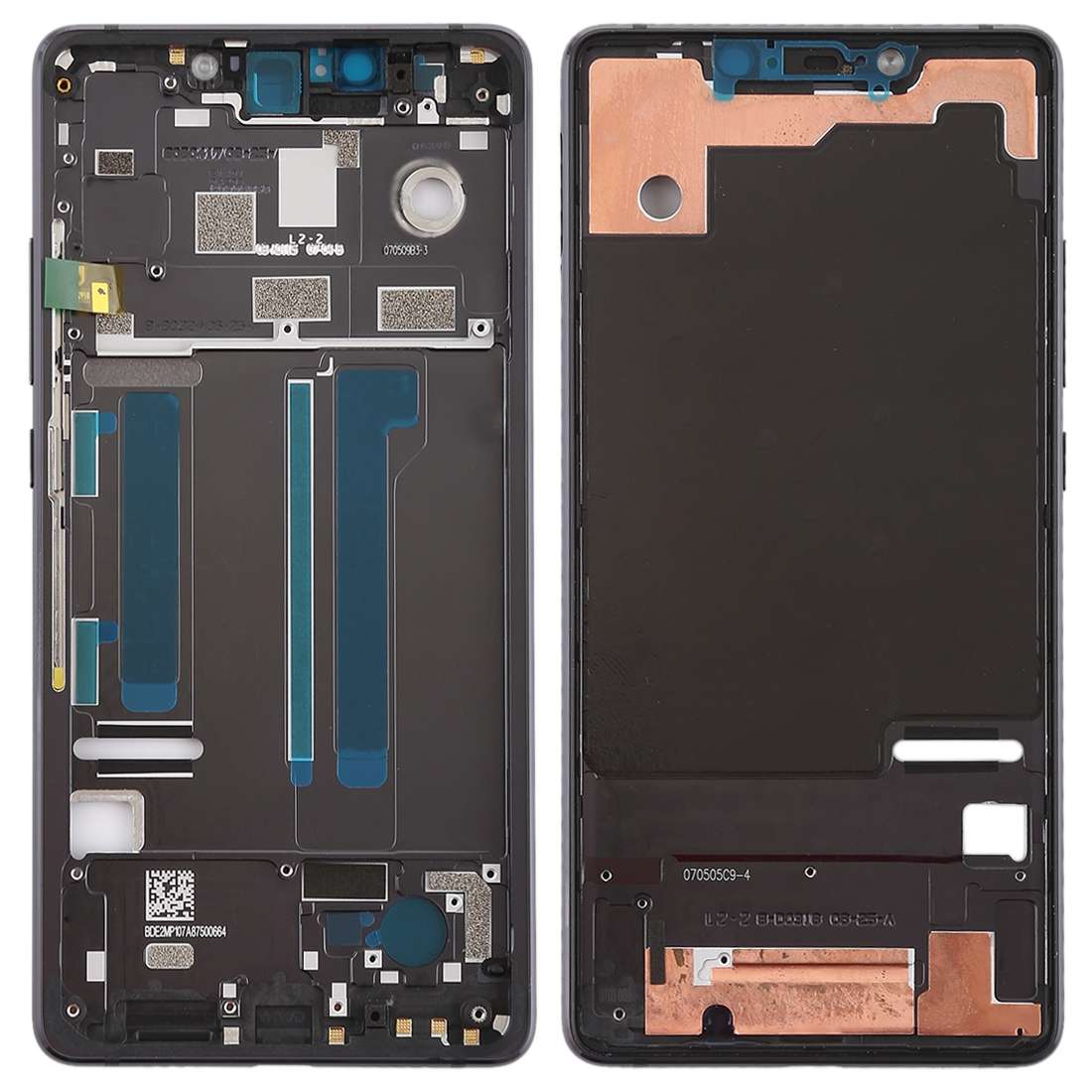 Middle Frame Bezel with Side Keys for Xiaomi Mi 8 SE (Rose Gold)