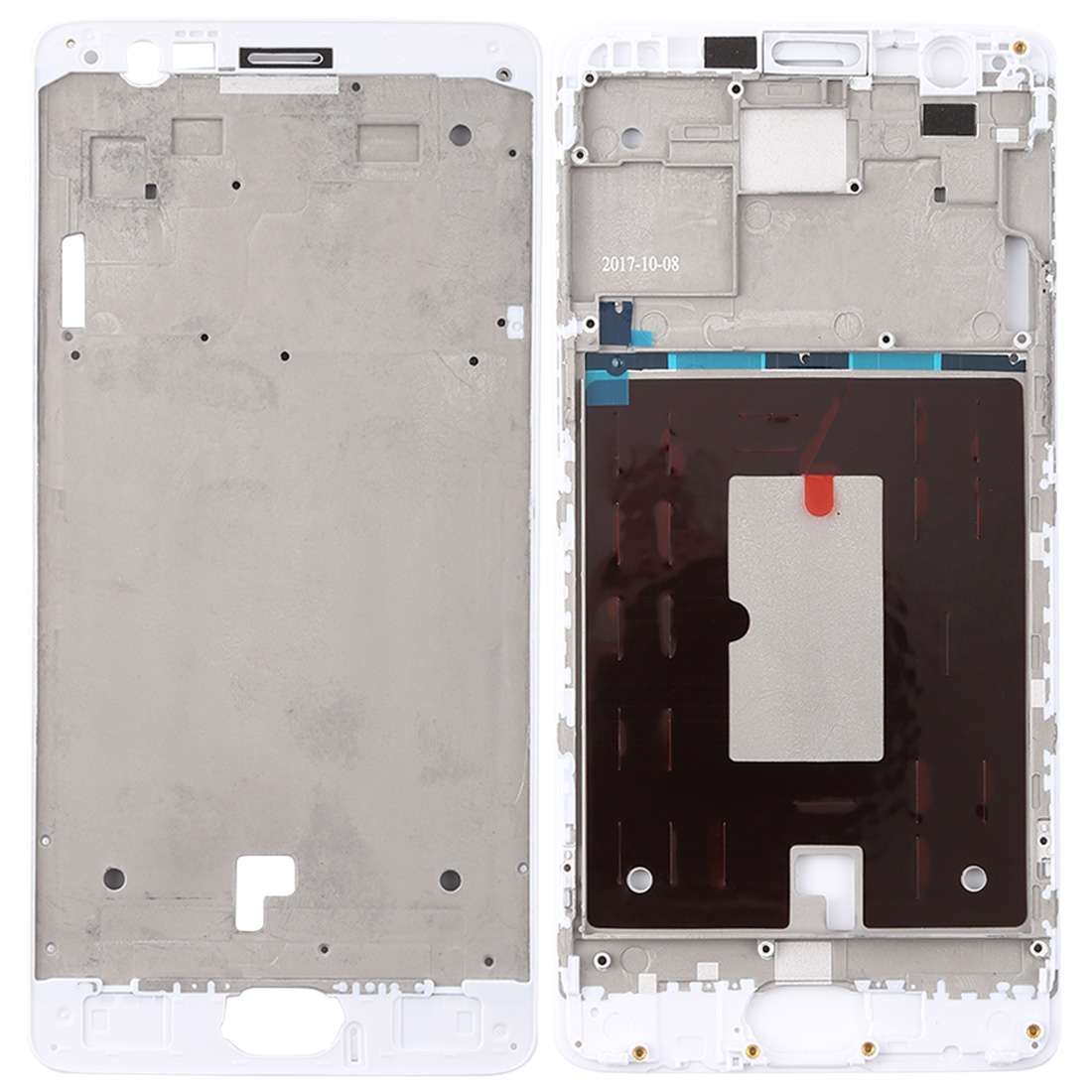 For OnePlus 3 / 3T / A3003 / A3000 / A3100 Front Housing LCD Frame Bezel Plate (Black)
