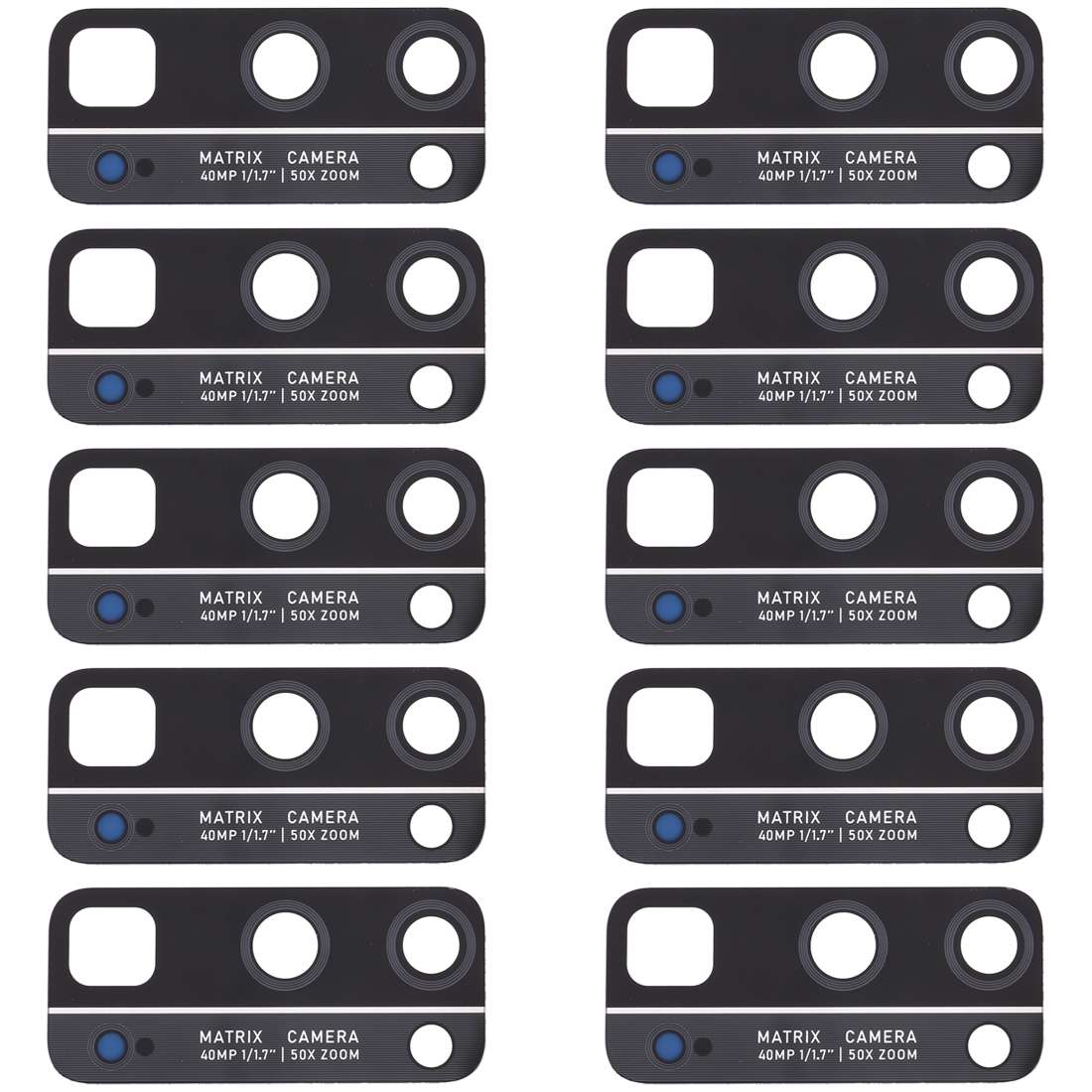 For Huawei Honor 30 Pro 10pcs Back Camera Lens