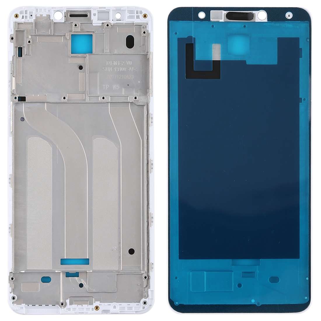Front Housing LCD Frame Bezel for Xiaomi Redmi 5(Black)