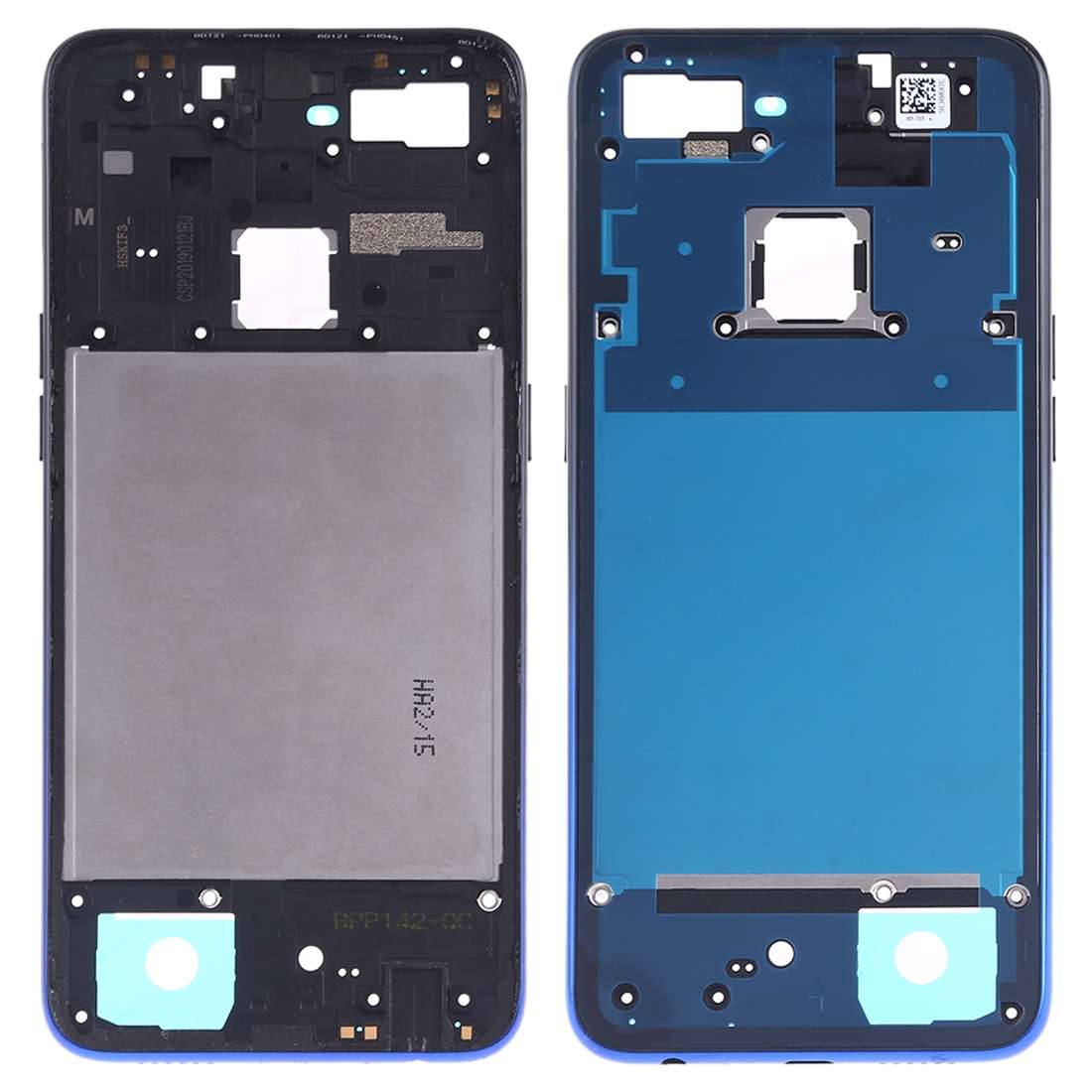 For OPPO F9 / A7X Middle Frame Bezel Plate (Gold)