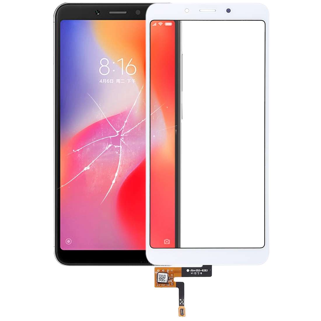 Touch Panel for Xiaomi Redmi 6 / 6A(Black)