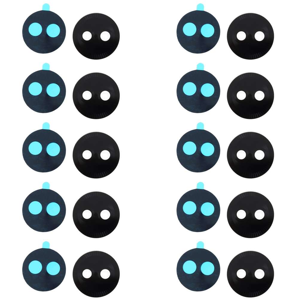 10 PCS Back Camera Lens for Motorola Moto G6 Plus