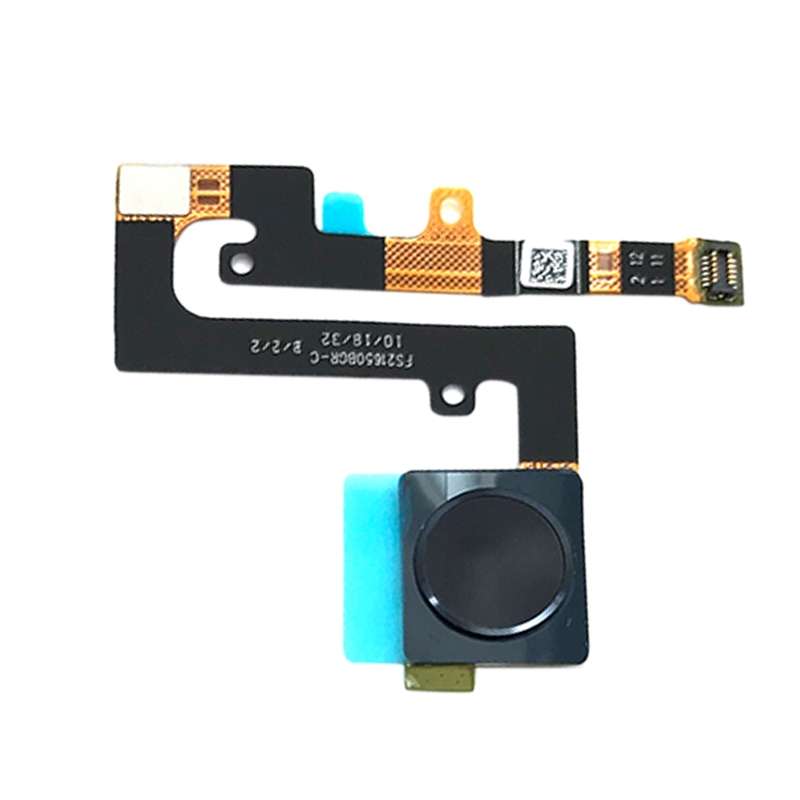 Fingerprint Sensor Flex Cable for Nokia 7.1 / TA-1085 (Black)