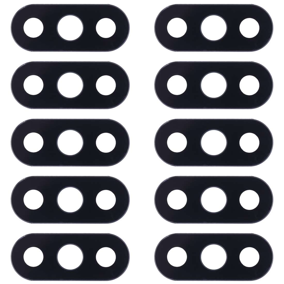 10 PCS Back Camera Lens for Xiaomi Redmi S2 / Y1