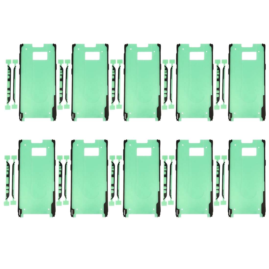 For Galaxy S8+ 10pcs Front Housing Adhesive & Middle Frame Bezel Adhesive