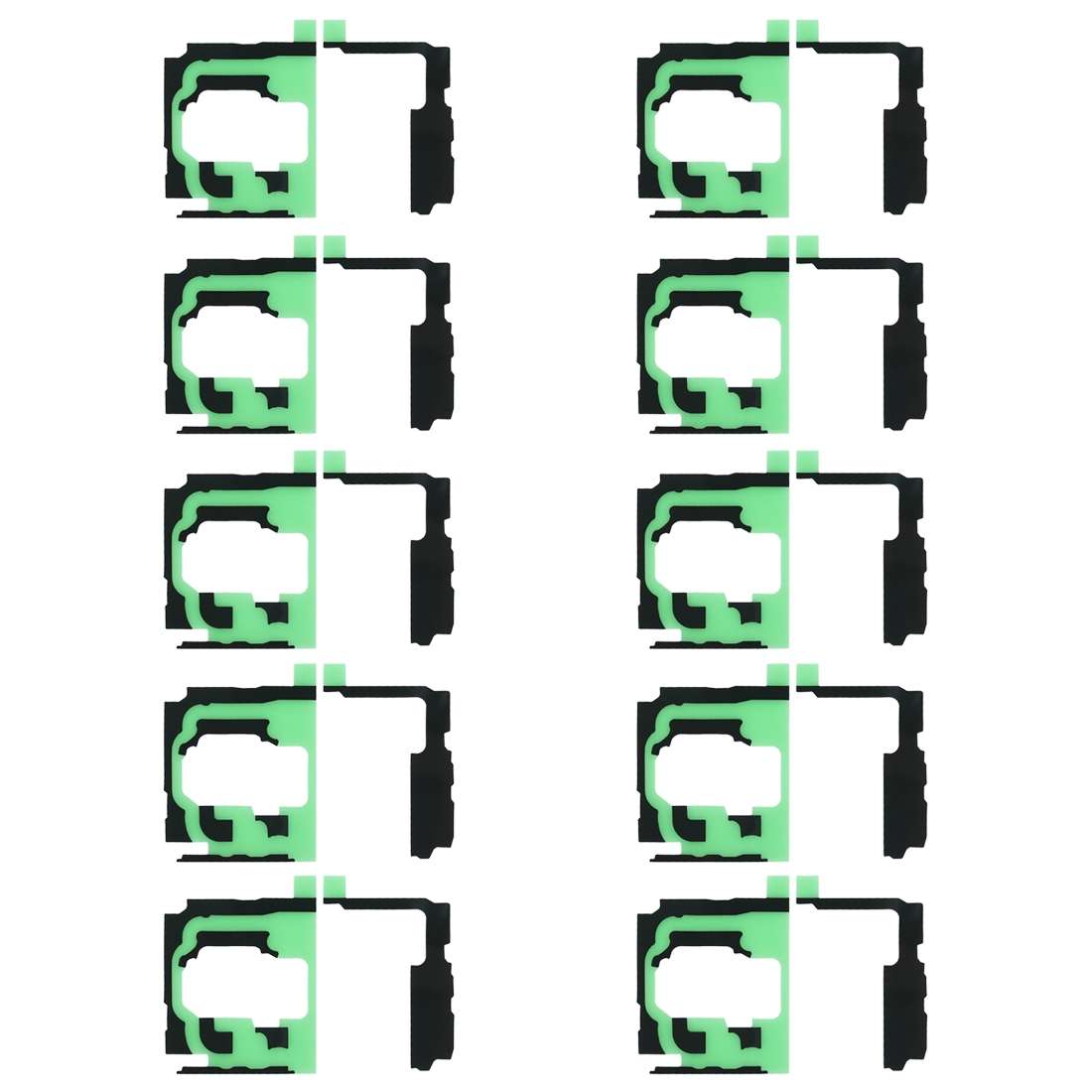 For Galaxy S9+ 10pcs Waterproof Adhesive Sticker