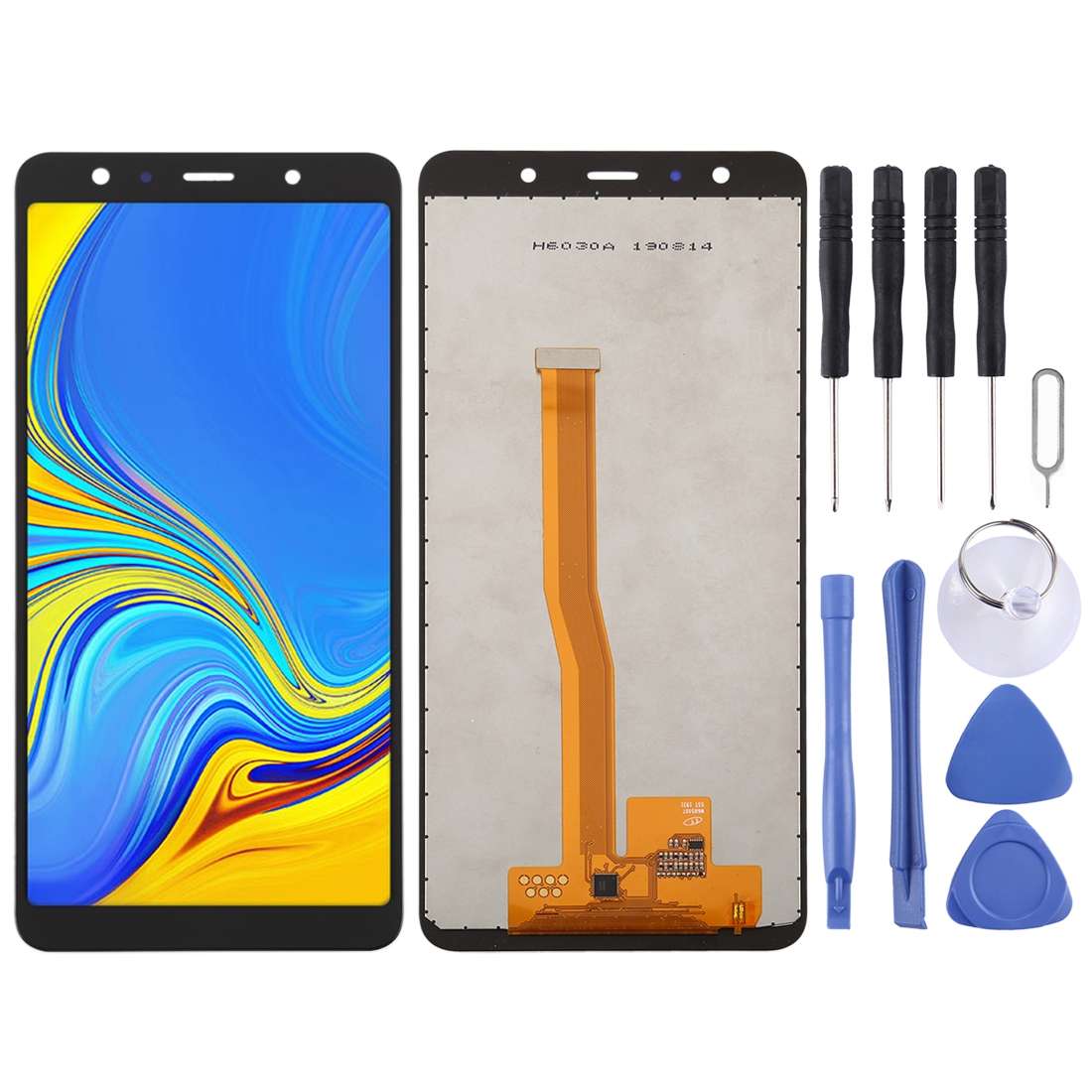 incell LCD Screen for Galaxy A7 (2018) A750F/DS, A750G, A750FN/DS With Digitizer Full Assembly (Blac