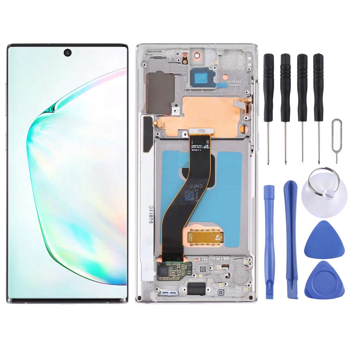 Original LCD Screen for Samsung Galaxy Note10 4G/Note10 5G SM-N971/N970 Digitizer Full Assembly W...