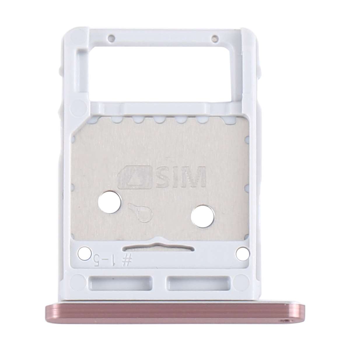 For Samsung Galaxy Tab S7 SM-T870/T875 SIM Card Tray + Micro SD Card Tray (Black)