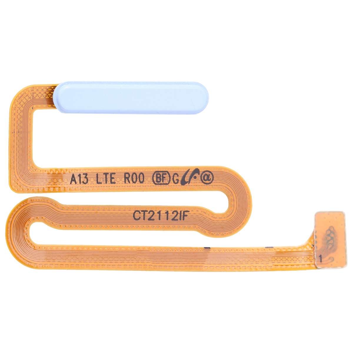 For Samsung Galaxy A13 SM-A135 Original Fingerprint Sensor Flex Cable(Black)