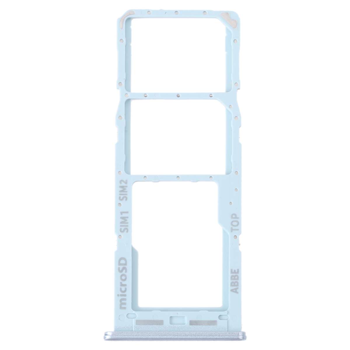 For Samsung Galaxy M23 SM-M236B Original SIM Card Tray + SIM Card Tray + Micro SD Card Tray (Black)