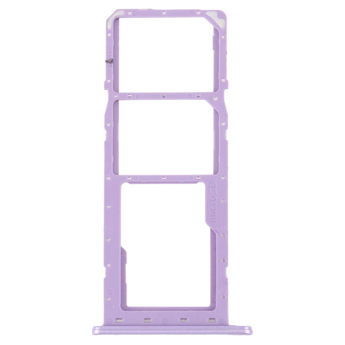 For Samsung Galaxy M04 SM-M045F Original SIM Card Tray + SIM Card Tray + Micro SD Card Tray (Black)