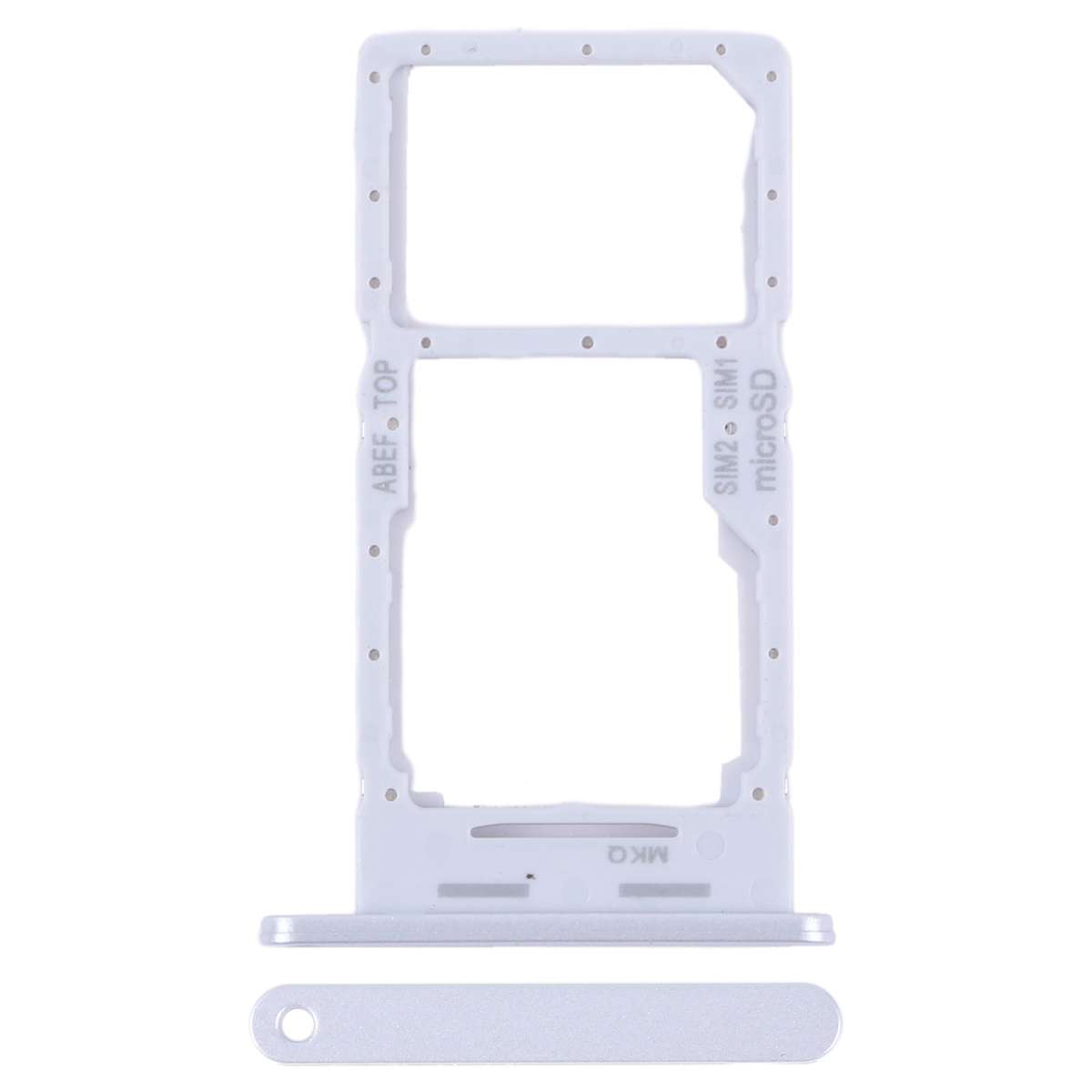 For Samsung Galaxy A25 5G SM-A256B Original SIM Card Tray + SIM Card Tray / Micro SD Card Tray (Blue