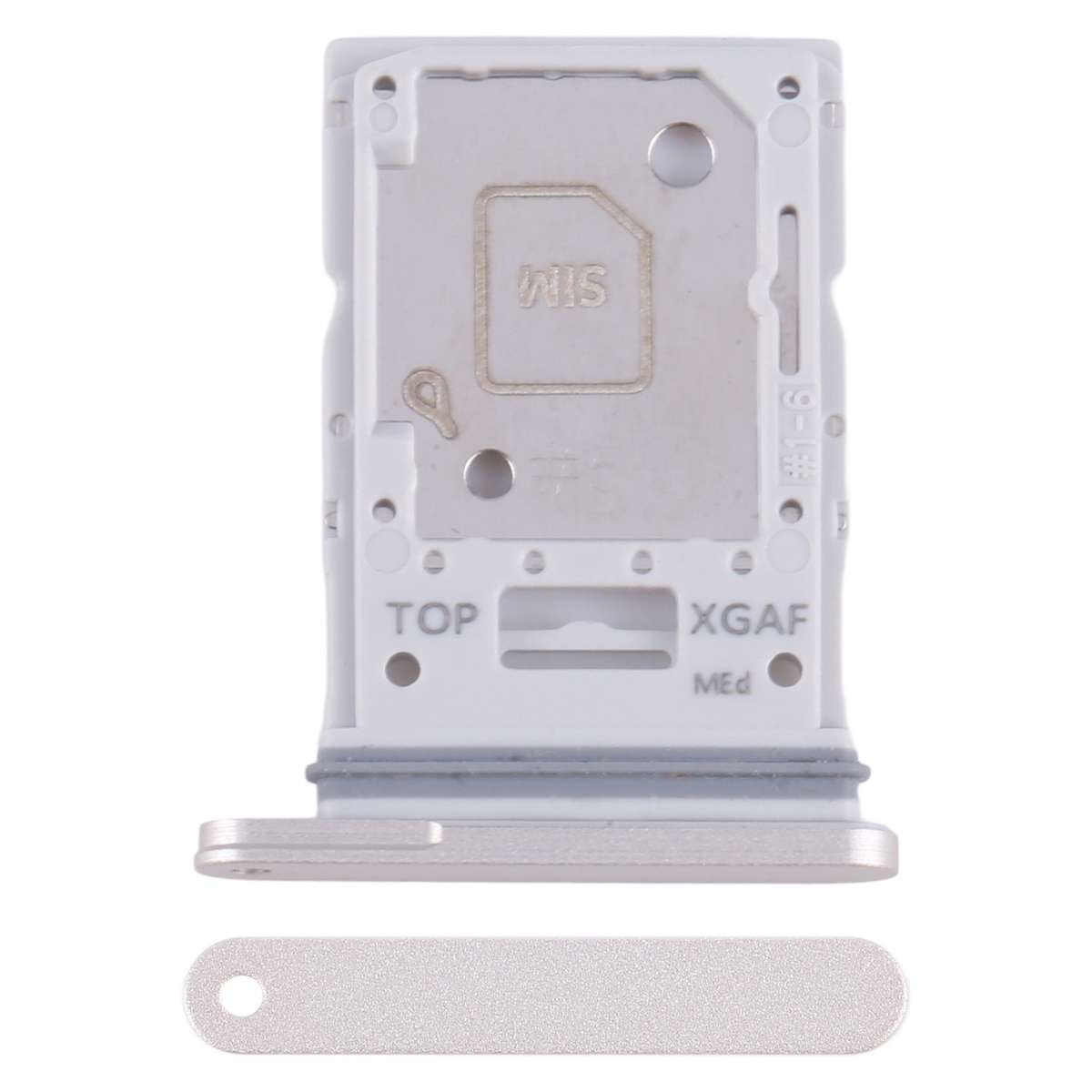 For Samsung Galaxy Tab S9 Ultra 5G SM-X916 Original SIM + Micro SD Card Tray (Green)