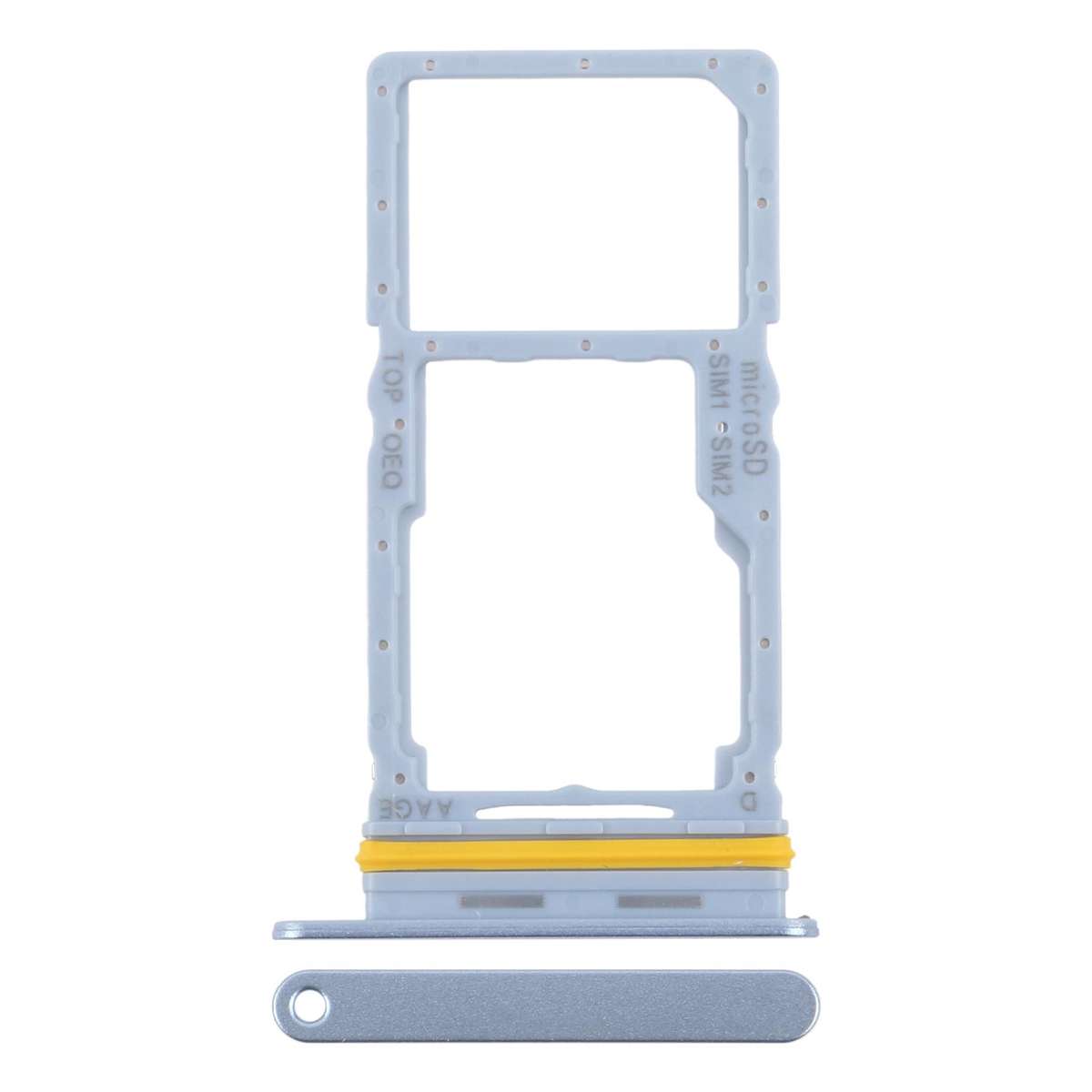 For Samsung Galaxy A17 4G SM-A175F Original SIM + SIM / Micro SD Card Tray (Black)