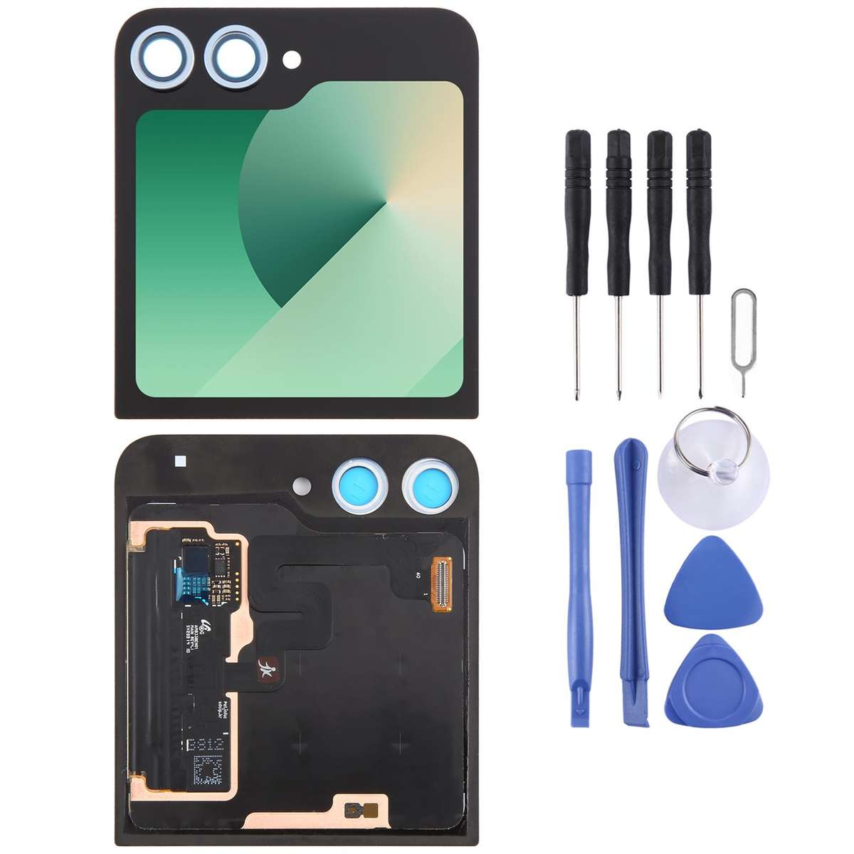 For Samsung Galaxy Z Flip6 SM-F741B Original LCD Secondary Screen Digitizer Full Assembly with Camer