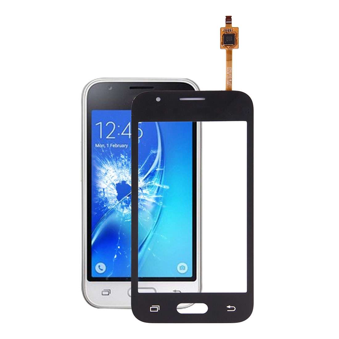 For Galaxy J1 Mini / J105 Touch Panel (Gold)