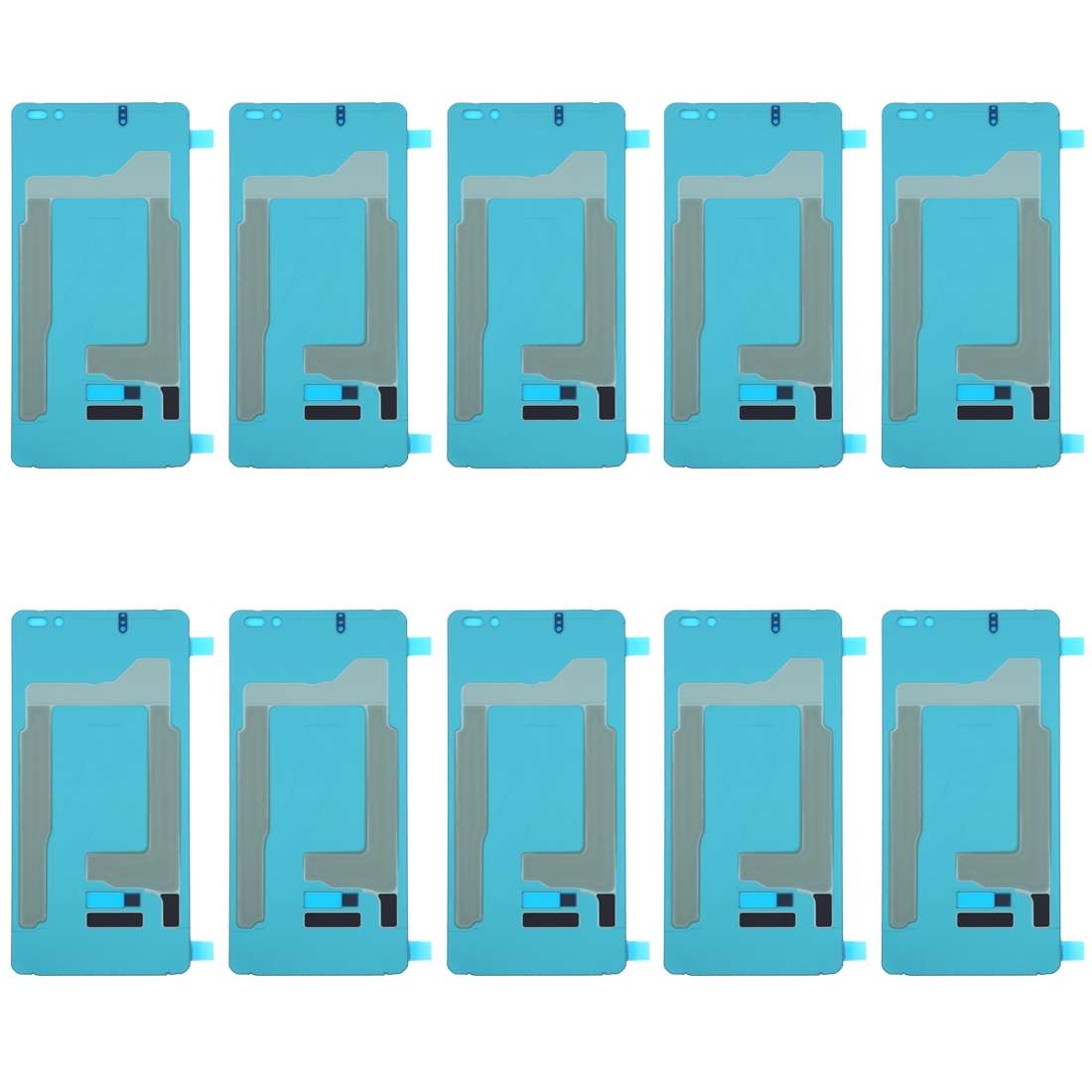 For Galaxy S10 5G 10pcs LCD Digitizer Back Adhesive Stickers