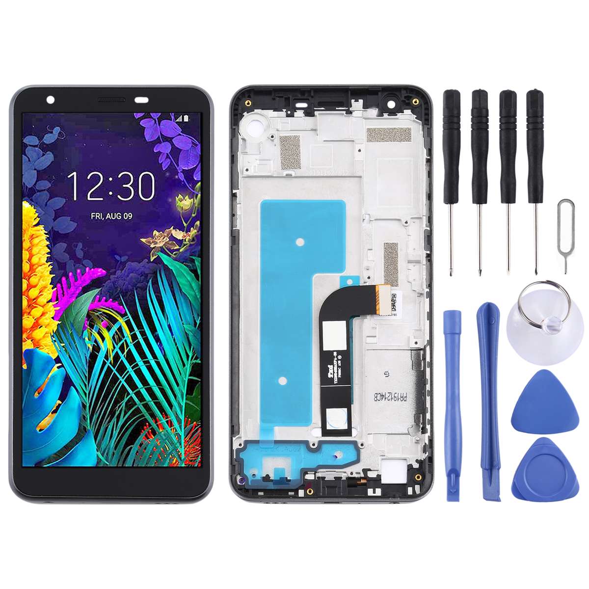 LCD Screen for LG K30 (2019)LM-X320EMW LMX320EMW Digitizer Full Assembly With Frame (Black)