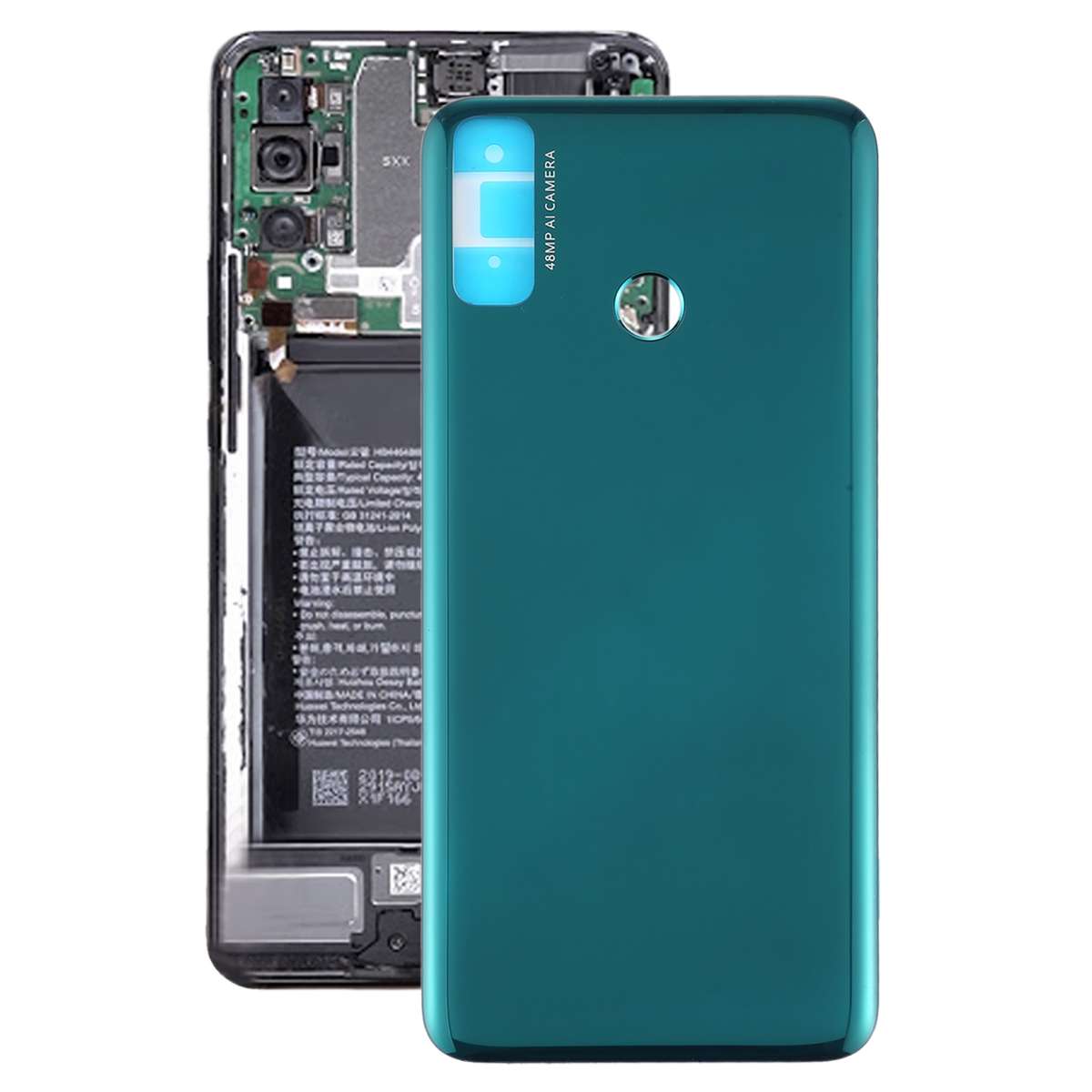 Battery Back Cover for Huawei Y8s(Black)
