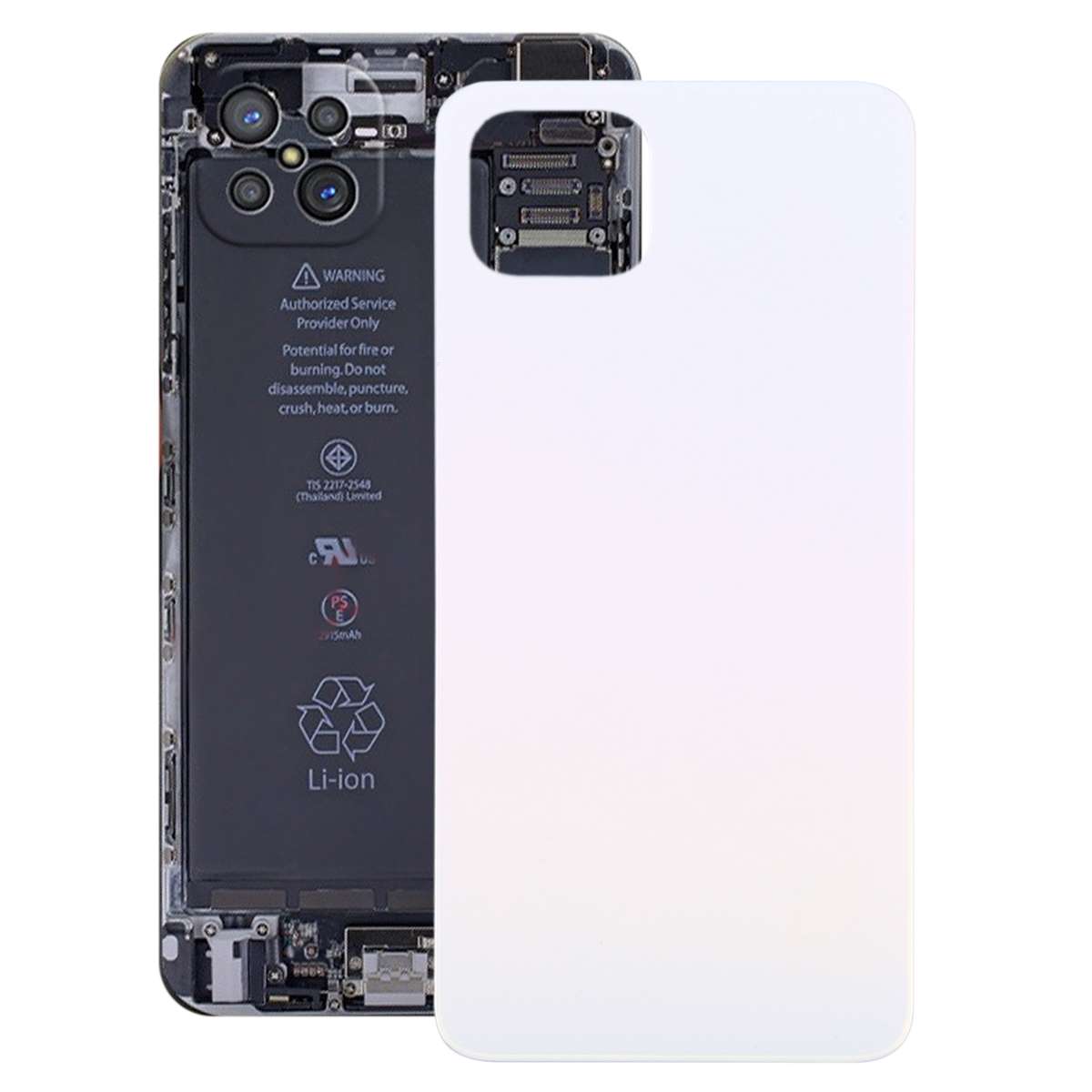 For OPPO A92s/Reno4 Z 5G PDKM00 Battery Back Cover (Blue)