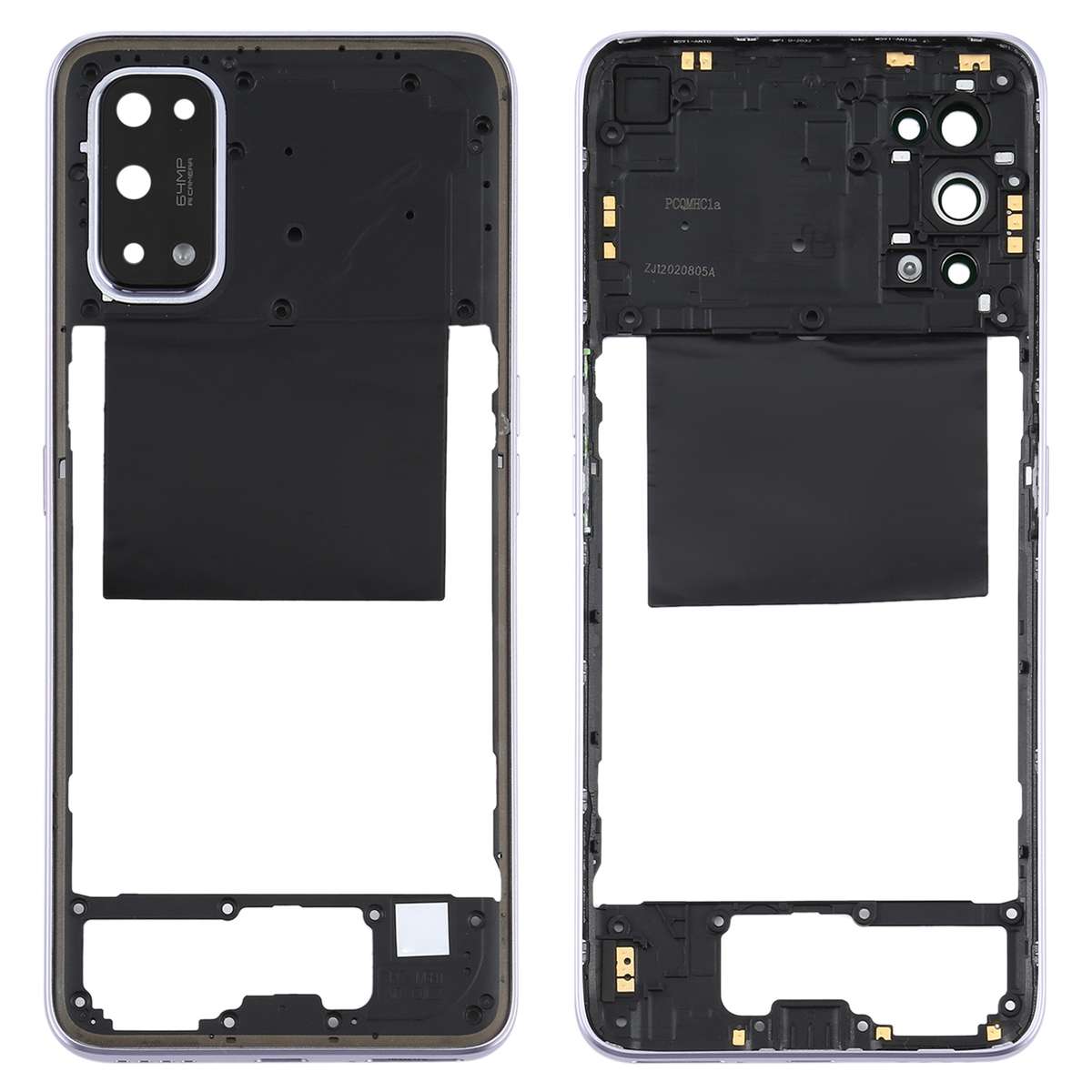 For OPPO Realme X7 Back Housing Frame (Blue)