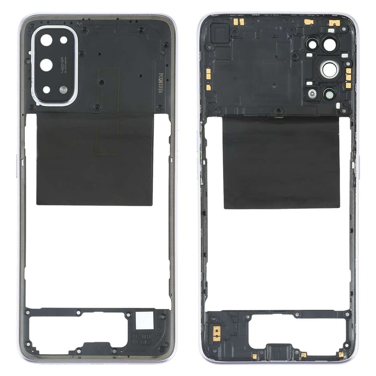 For OPPO Realme X7 Middle Frame Bezel Plate (Blue)