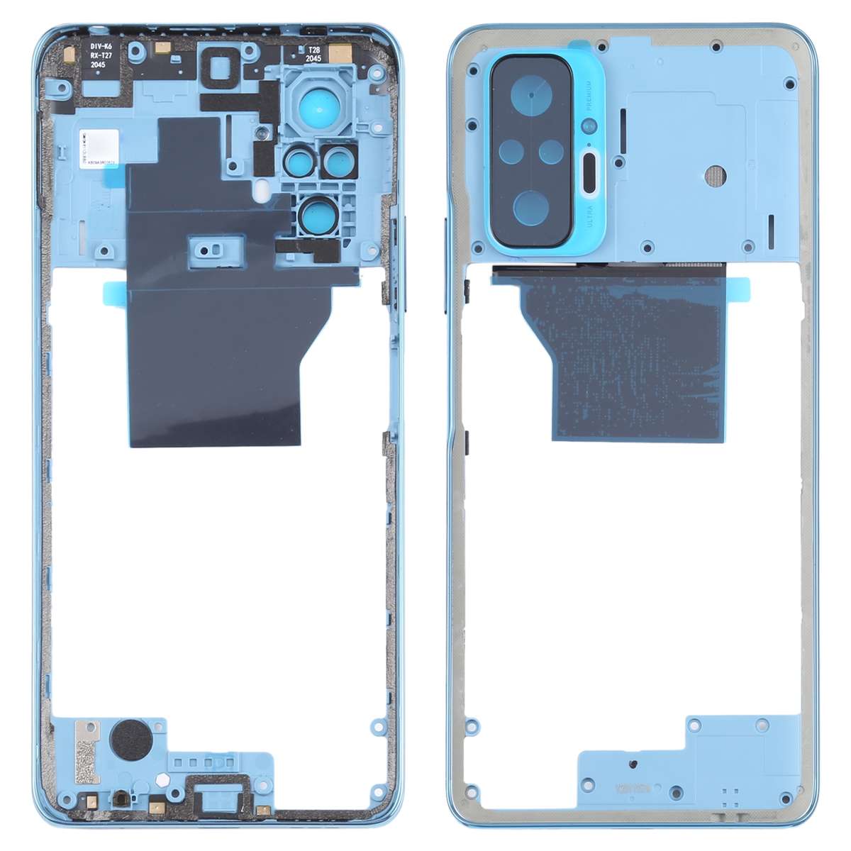 Original Middle Frame Bezel Plate for Xiaomi Redmi Note 10 Pro Max / Redmi Note 10 Pro / Redmi Note