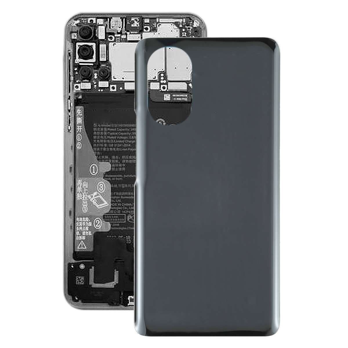 Battery Back Cover for Huawei Nova 8(Green)