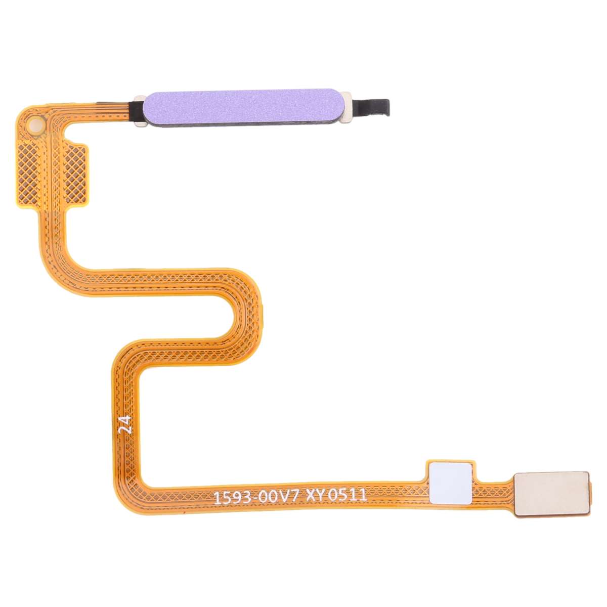 Fingerprint Sensor Flex Cable for Xiaomi Redmi Note 9 5G / Redmi Note 9T M2007J22G M2007J22C (Green)