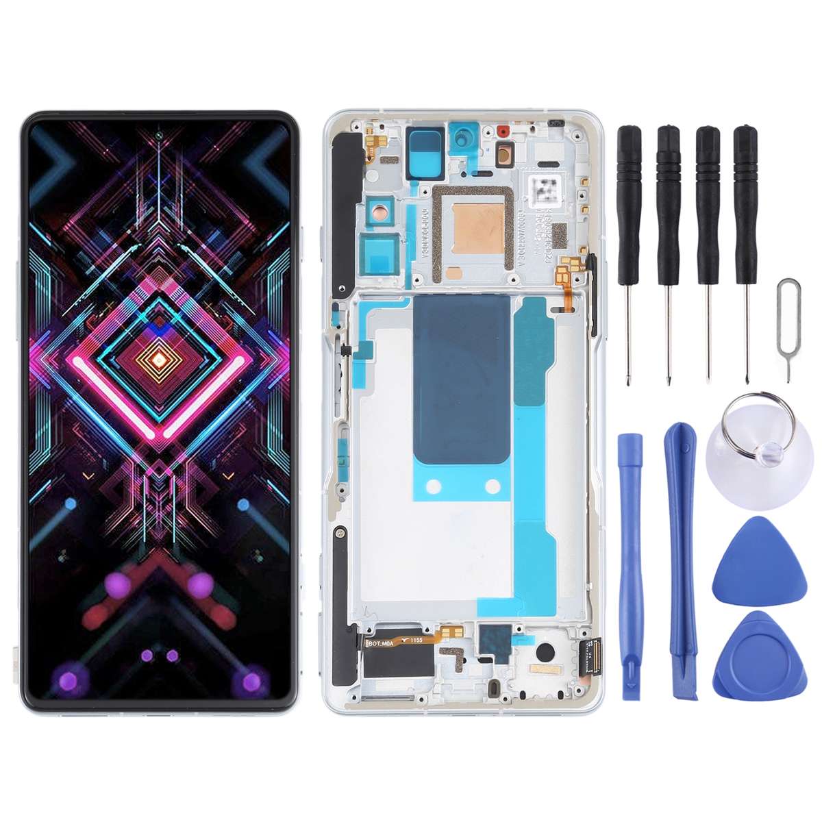OLED LCD Screen for Xiaomi Redmi K40 Gaming M2012K10C M2104K10AC Digitizer Full Assembly With Frame(