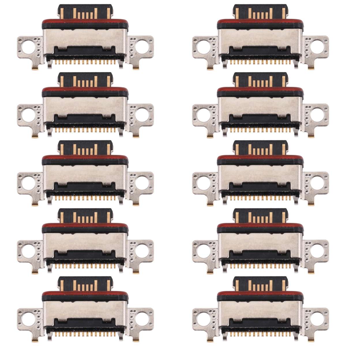 10 PCS Charging Port Connector for Xiaomi Mi 11 Pro M2102K1AC