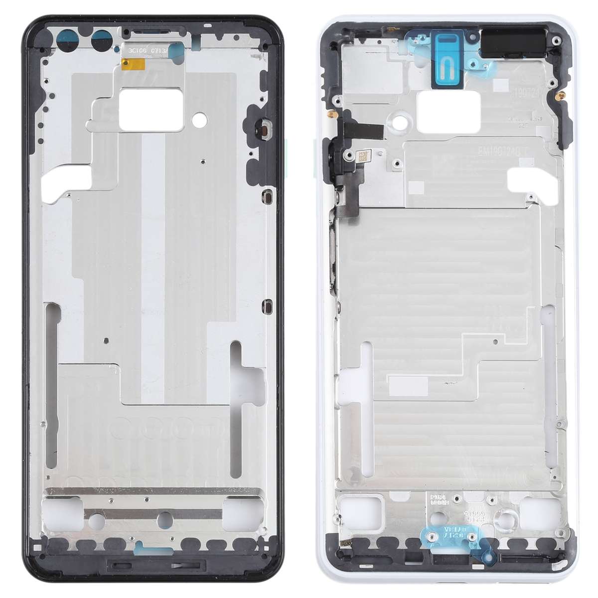 Middle Frame Bezel Plate for Google Pixel 3(Black)