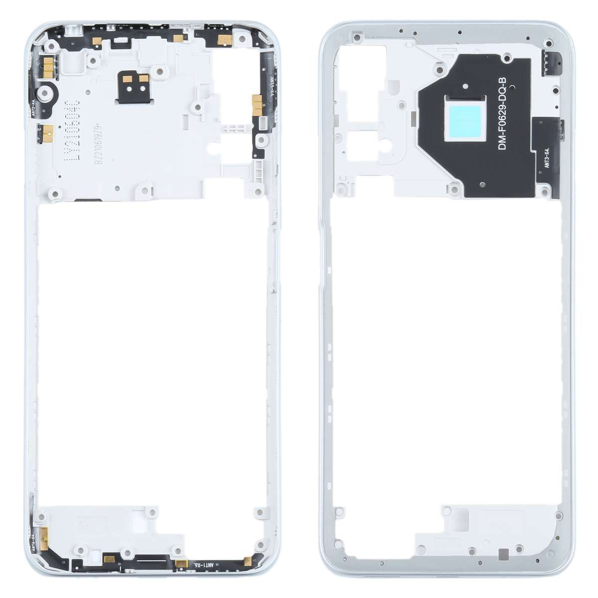 Original Middle Frame Bezel Plate for Xiaomi Redmi Note 10 5G / Redmi Note 10T 5G M2103K19G, M2103K1