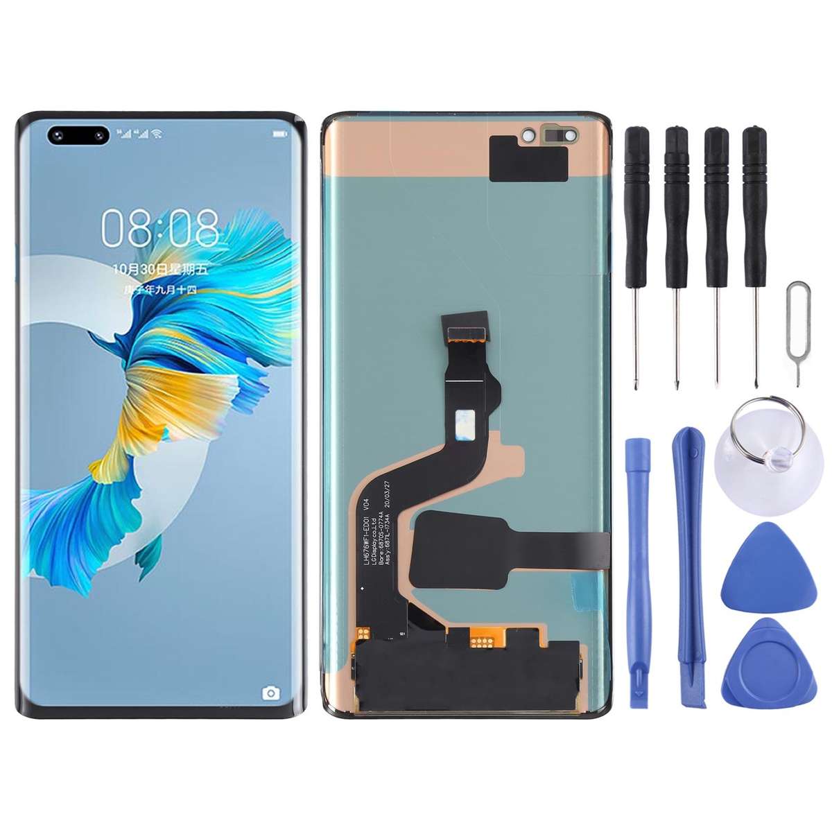 Original OLED LCD Screen for Huawei Mate 40 Pro+ with Digitizer Full Assembly