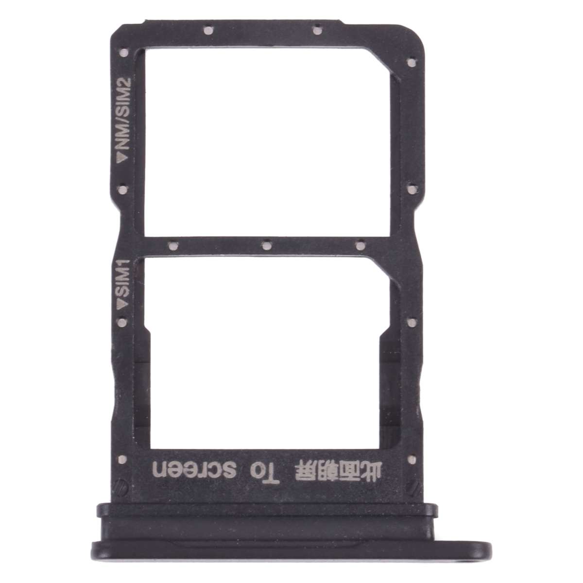 SIM Card Tray + SIM Card Tray for Honor 50 SE (Black)