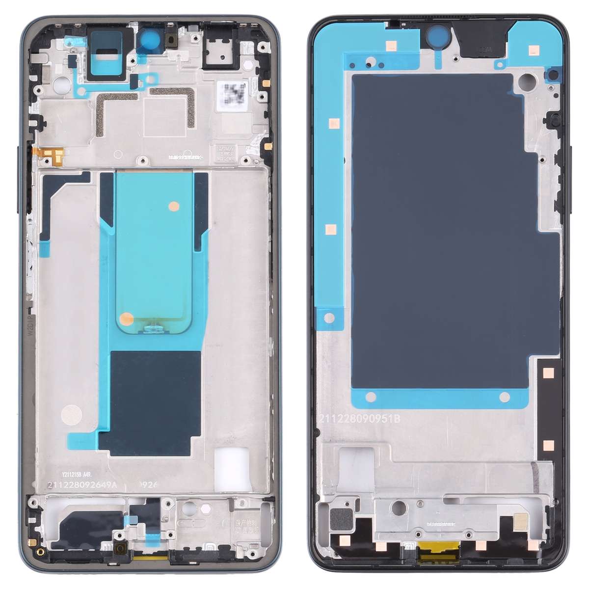 Original Front Housing LCD Frame Bezel Plate for Xiaomi Redmi Note 11 Pro (China) 21091116C / Redmi