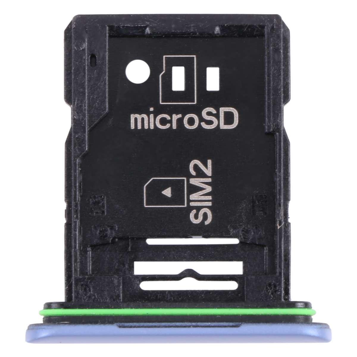 Original SIM Card Tray + SIM Card Tray / Micro SD Card Tray for Sony Xperia 10 III(Black)