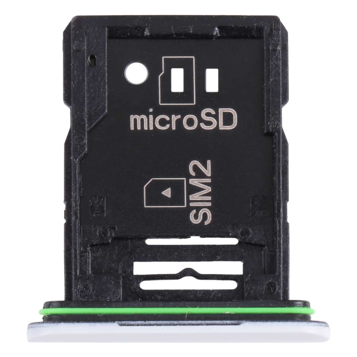 Original SIM Card Tray + SIM Card Tray / Micro SD Card Tray for Sony Xperia 10 III(Black)