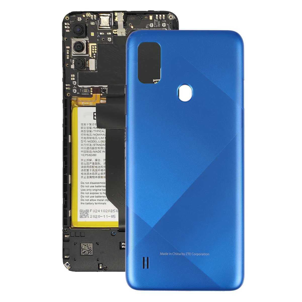 Battery Back Cover for ZTE Blade A51(Grey)