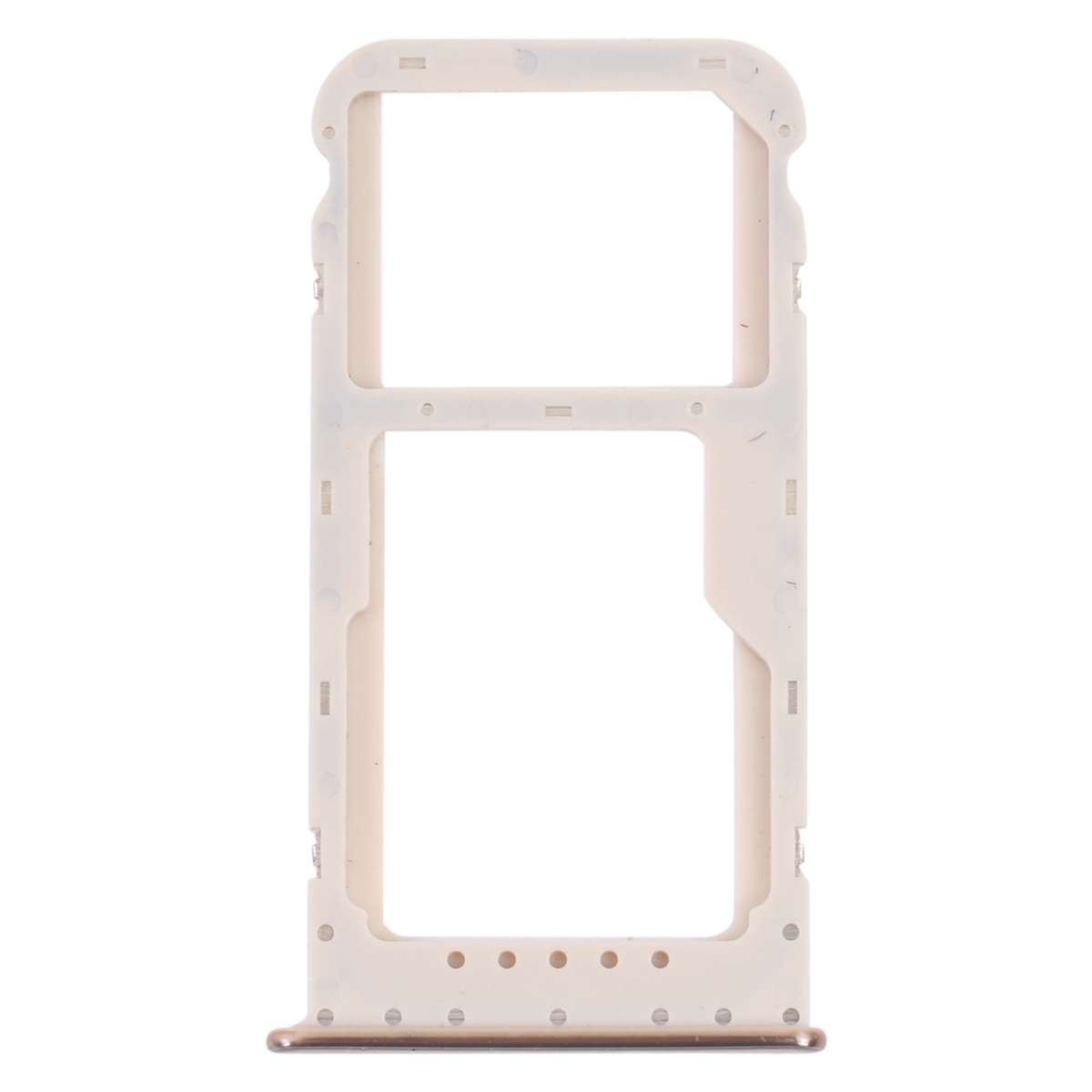 SIM Card Tray + SIM Card Tray / Micro SD Card Tray for Honor 6C Pro (Black)