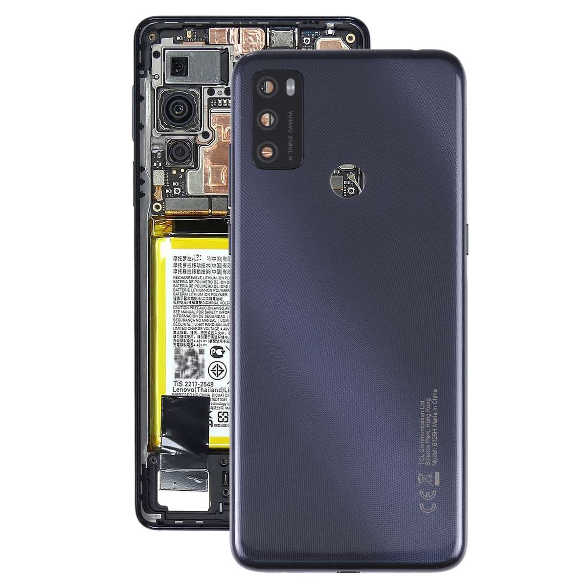 Original Battery Back Cover for TCL 20E(Blue)