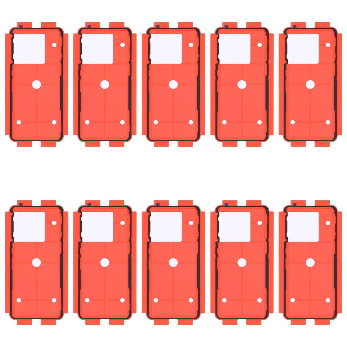 For OnePlus 10 Pro 10pcs Back Housing Cover Adhesive