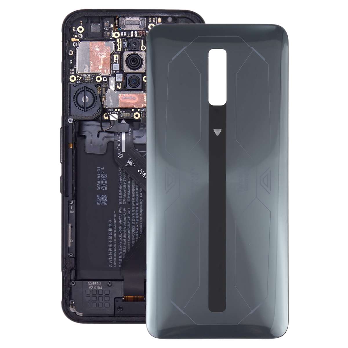 Battery Glass Back Cover for ZTE Nubia RedMagic 6S Pro