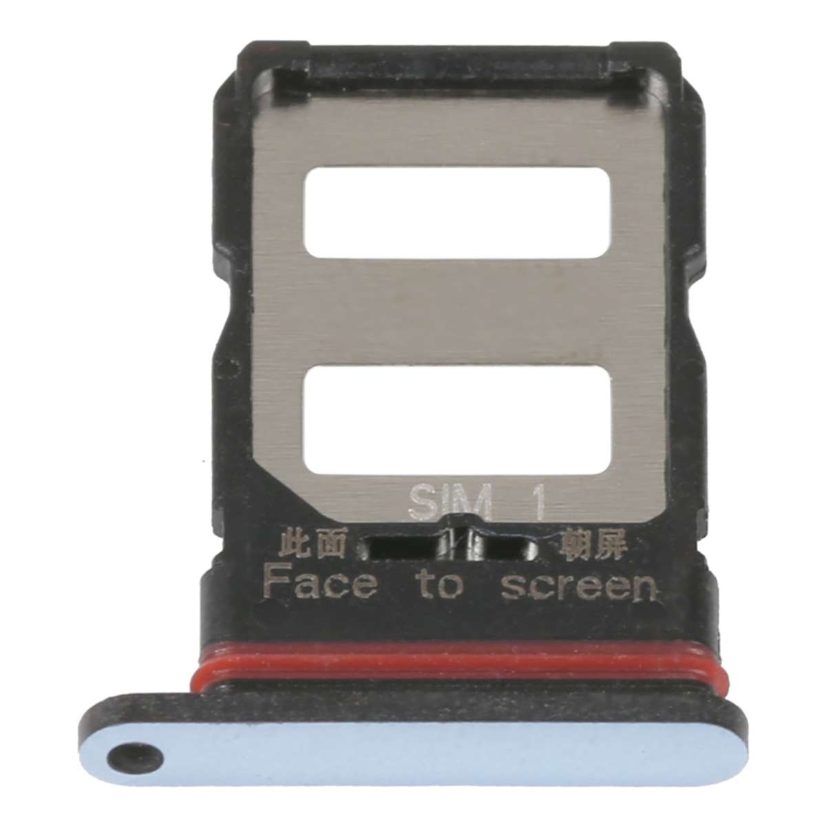 For Xiaomi Redmi K50/K50 Pro SIM Card Tray + SIM Card Tray (Black)