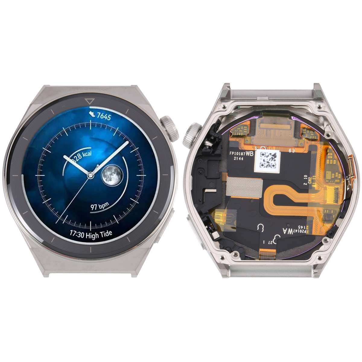 Original Sapphire Material LCD Screen for Huawei Watch GT 3 Pro 46mm Digitizer Full Assembly With Fr